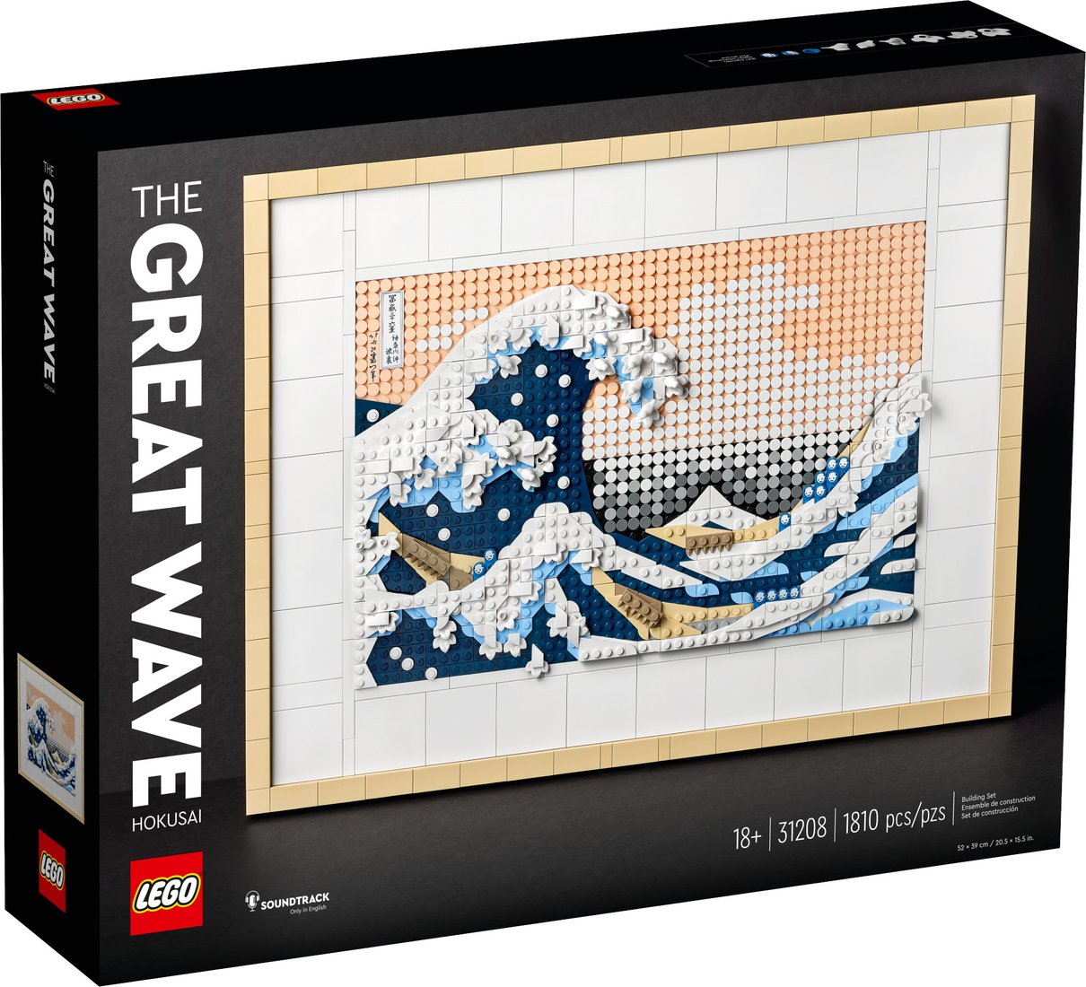 

Конструктор LEGO Art 31208 Хокусай - Большая волна