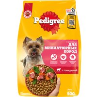 Сухой корм для собак Pedigree Для взрослых собак миниатюрных пород с говядиной 500 г