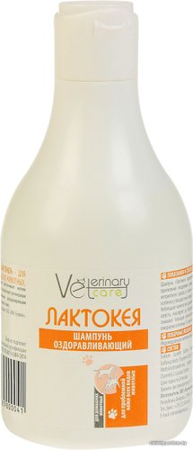 Шампунь Veterinary Сare Лактокея оздоравливающий (240 мл)
