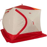 Палатка для зимней рыбалки Медведь Куб-4 зимняя с полом Оксфорд 600 и накидкой