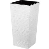 Кашпо El Casa Финезия джут 650170 (белый)