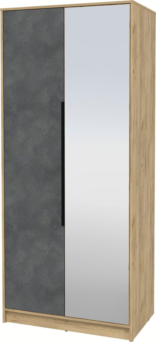 

Шкаф-купе Интерлиния Концепт КТ-Ш2з (бетон портленд/дуб золотой)