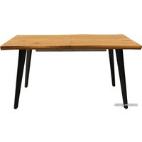 Кухонный стол Signal Fresno 150/210x90 (дуб артизан/черный)