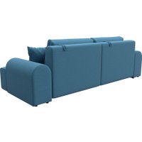 Диван Лига диванов Лига-080 131112 (рогожка амур 10 голубой)