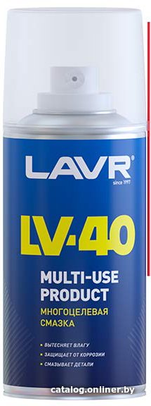 

Lavr Смазка многоцелевая LV-40 210мл Ln1484