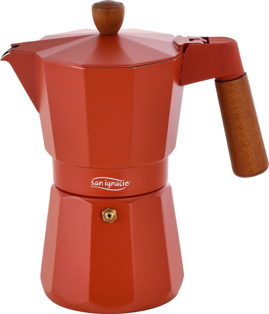 

Гейзерная кофеварка San Ignacio SG-3575-IT
