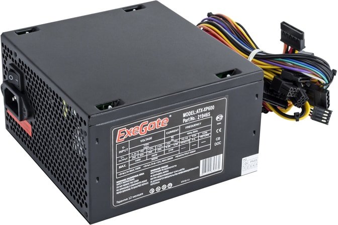 

Блок питания ExeGate XP650 EX259603RUS-S