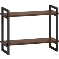 Полка LoftyHome Бервин 2 коричневый