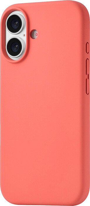 Чехол для телефона uBear Touch Mag Case для iPhone 17 (коралловый)