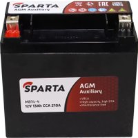 Автомобильный аккумулятор Sparta MB14-4 L+ ( 13 А·ч)