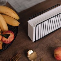 Салфетница Lemax LB-14 BL (матовый черный)