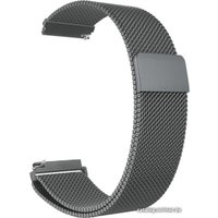 Браслет Rumi Milanese loop металлический 18 мм (серый)