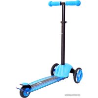 Трехколесный самокат Y-Scoo RT Trio Diamond 120 (голубой)