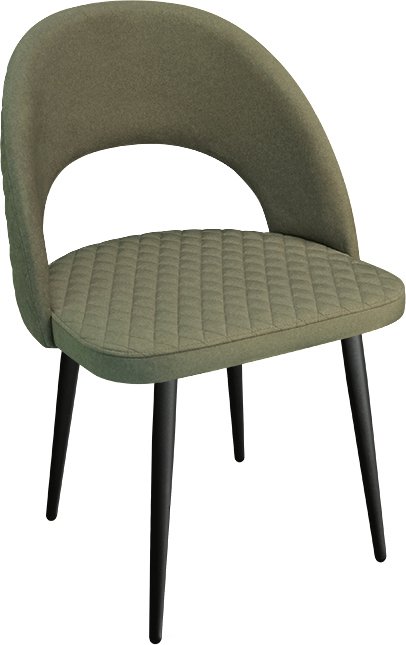 

Стул Трия Гэтсби К1К (черный муар/микровелюр Jercy Deep Green)
