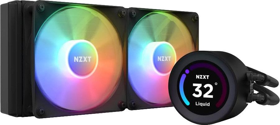 Система жидкостного охлаждения для процессора NZXT Kraken Elite 240 RGB RL-KR24E-B1