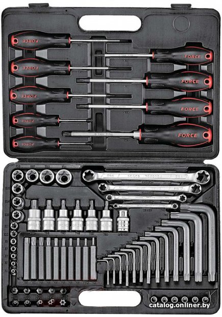 Универсальный набор инструментов Force 4731 (73 предмета)