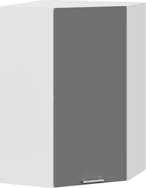 

Шкаф навесной Трия Габриэлла 1ВВ6У (белый/титан)