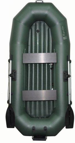Моторно-гребная лодка Муссон Н-270 НД ТР (зеленый)