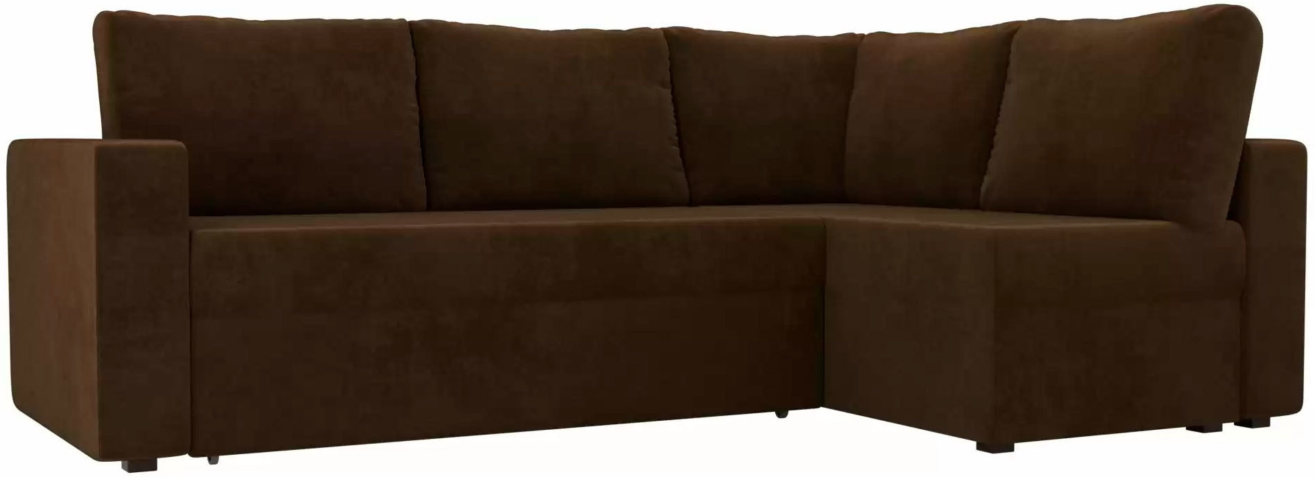 

Угловой диван Лига диванов Оливер 102065 (коричневый)