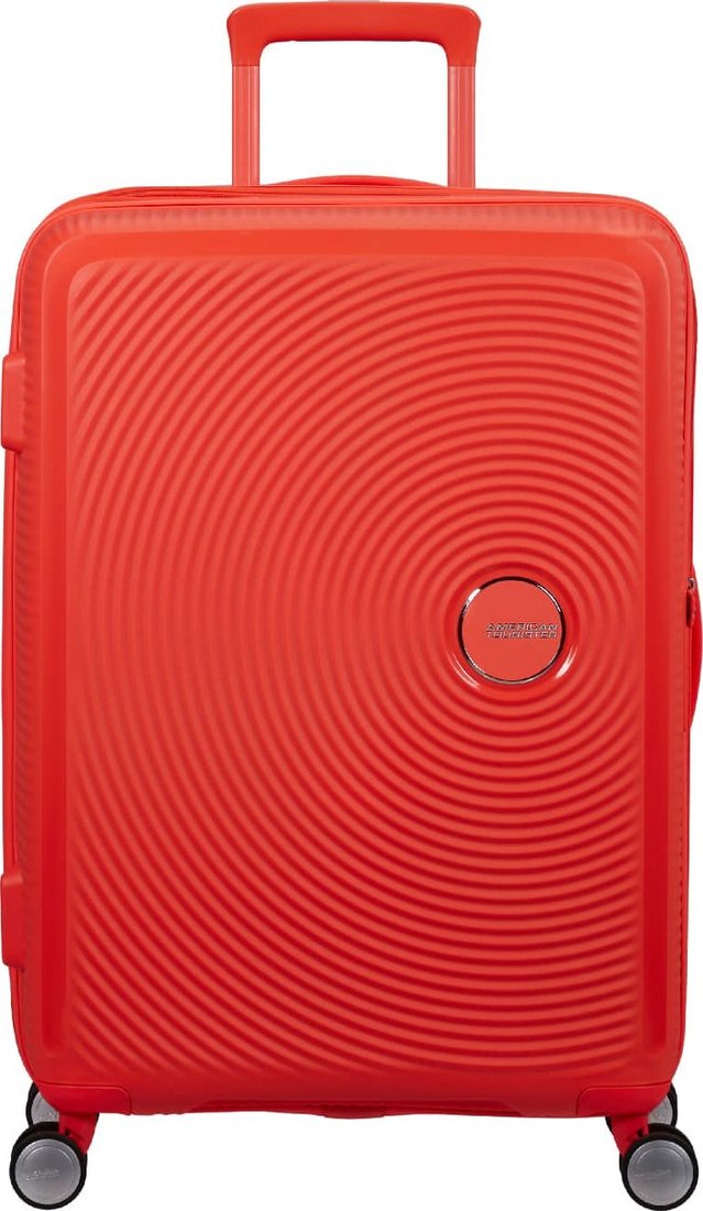 Чемодан American Tourister Soundbox Neon orange 67 см