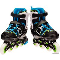 Роликовые коньки Favorit 8802-S-BL (р. 30-33)