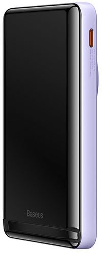 

Внешний аккумулятор Baseus Magnetic Bracket Wireless Fast Charge 10000mAh PPCX080005 (сиреневый)