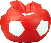 Мяч оксфорд (красный/белый, XL, smart balls)