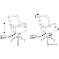 Офисное кресло Бюрократ CH-695N/SL/BLACK (черный)
