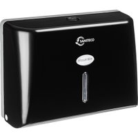 Диспенсер для бумажных полотенец Saniteco M-5825ABS-B (черный)