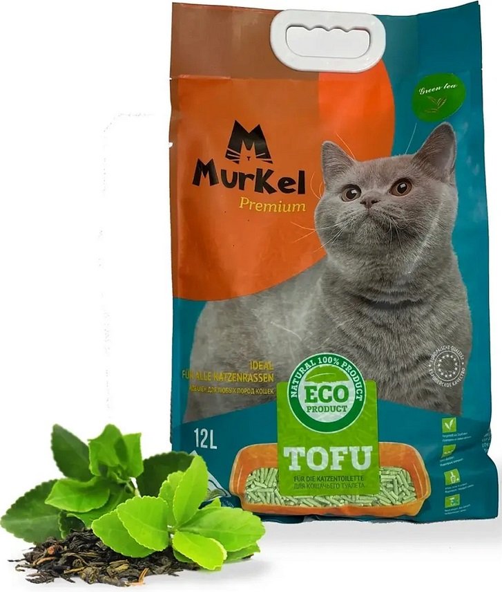 

Наполнитель для туалета MurKel Tofu 12л (зеленый чай)