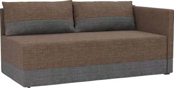 Лига диванов Никас 105211 (правый, коричневый/серый)