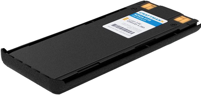 

Аккумулятор для телефона Craftmann C1.01.333 (совместим с Nokia BMS-2S)