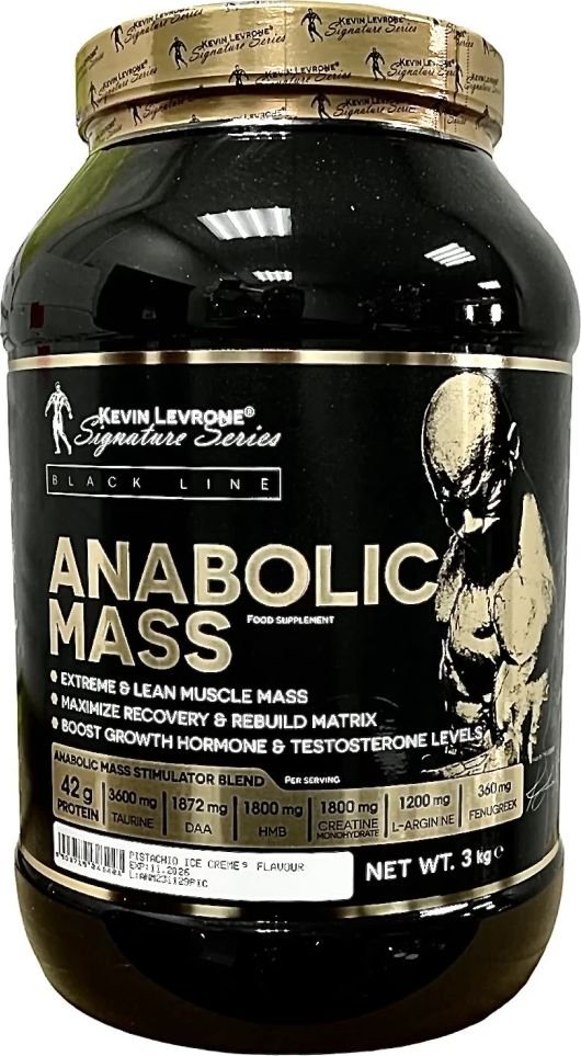 

Гейнер Kevin Levrone Anabolic Mass (3 кг, банан)