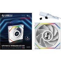 Вентилятор для корпуса Lian Li Uni Fan SL 120 Wireless LCD Reverse G99.12RSLLCD1W1W.R0