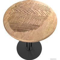 Журнальный столик Sheffilton SHT-CT44-1/H43 (тирион/черный муар)