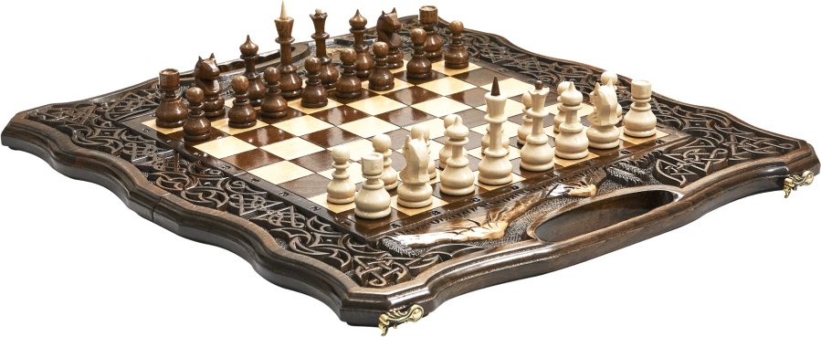 

Шахматы/шашки/нарды Haleyan Арарат 2 50 с ручками kh143-5