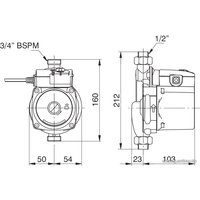 Циркуляционный насос Grundfos UPA 15-90 160