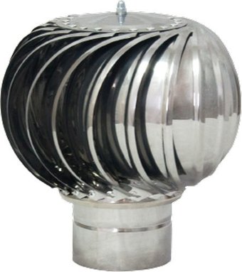 Ротационный дефлектор AirCorp ТД-170н (нержавеющая сталь)