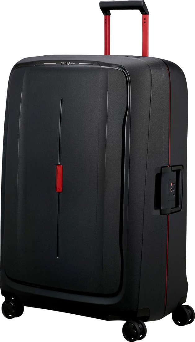 Чемодан-спиннер Samsonite Essens Charcoal/Red 81 см