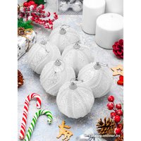 Елочная игрушка Elan Gallery Жемчужины на белом 970108