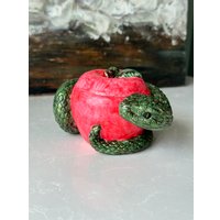 Ароматическая свеча Gentle Art Змейка Пряный глинтвейн (хлопковый фитиль)