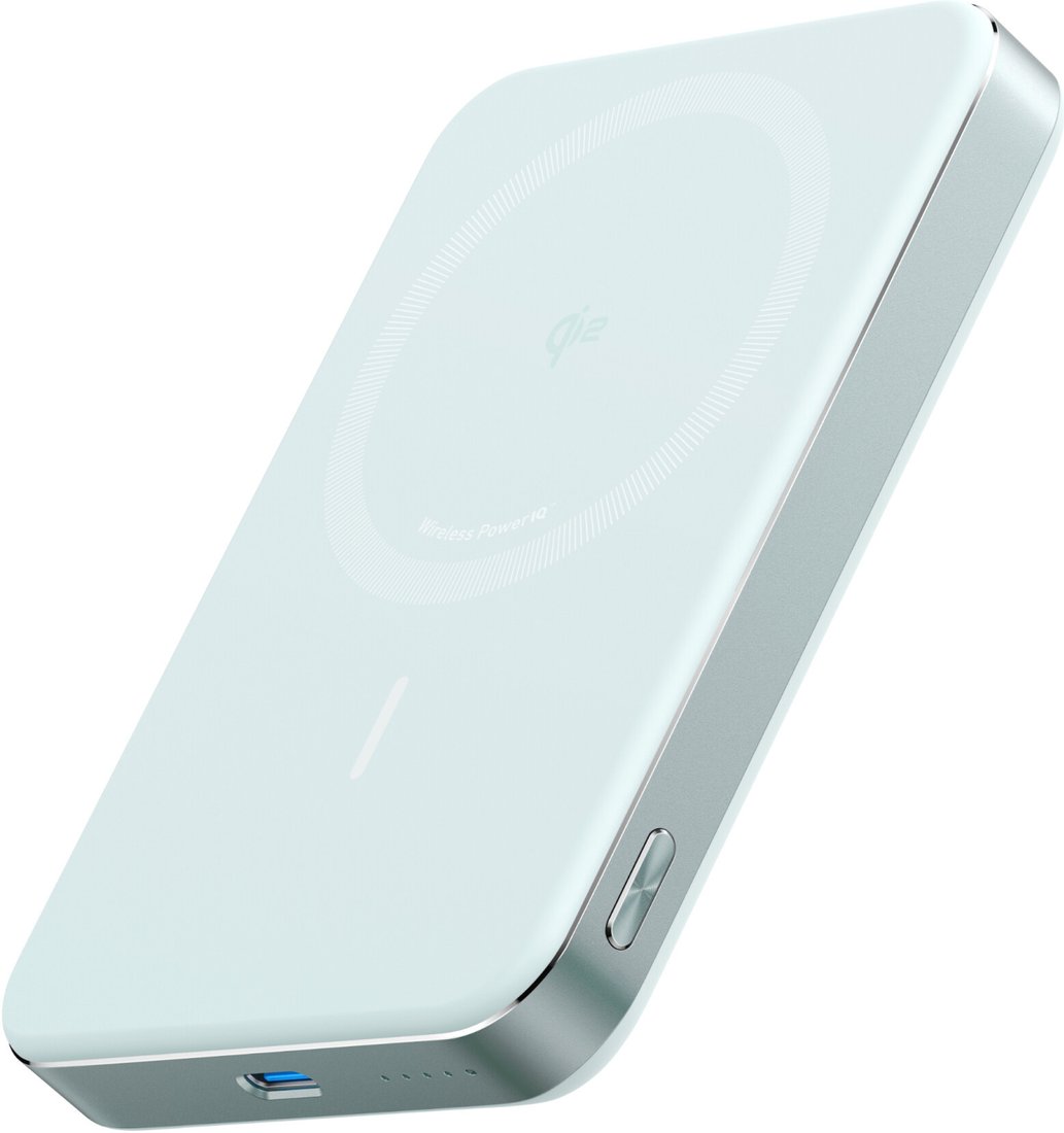 Внешний аккумулятор Anker MagGo Power Bank A1664 10000mAh (зеленый)