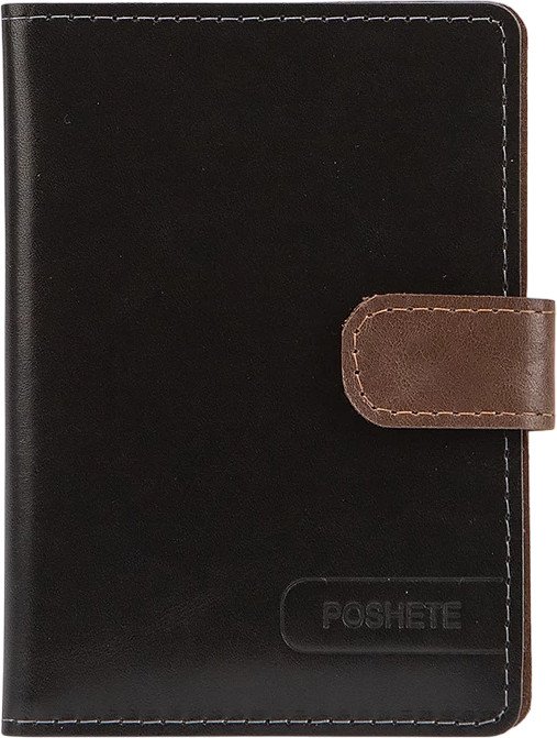 

Кошелек Poshete 604-141NPK-BBW (черный/коричневый)