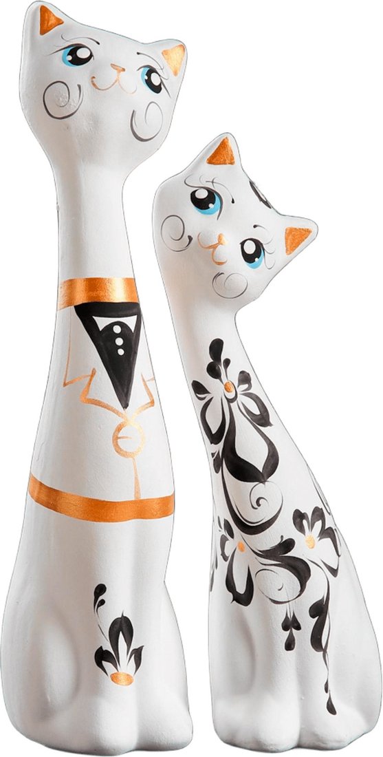 Набор статуэток Хорошие сувениры Love Коты 707388 (2шт)