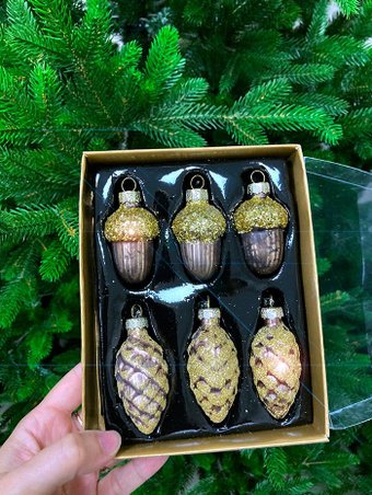 Елочная игрушка GreenTerra 0283-1