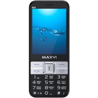 Кнопочный телефон Maxvi B33 (черный) в Бобруйске