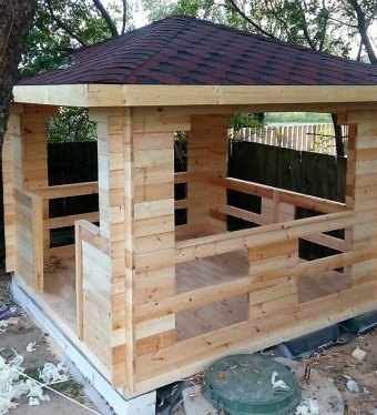 ComfortProm Четырехскатная (2.5x2.5 м)