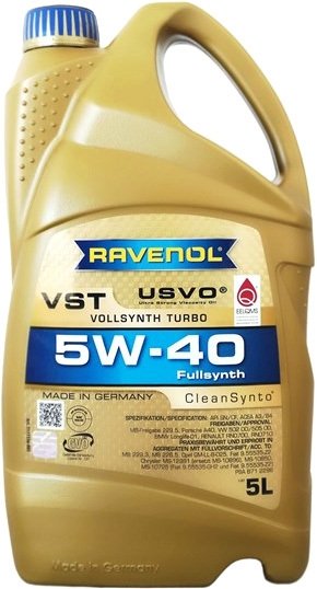 

Моторное масло Ravenol VST 5W-40 5л