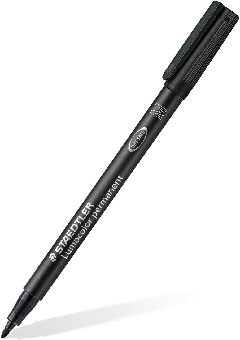 

Маркер перманентный Staedtler Люмоколор М 317-9 (1 мм, черный)