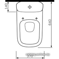 Унитаз напольный AM.PM Like [C808607SC]